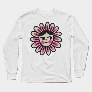 Sunshine Girls #smile face tattoo illustrations 4 Long Sleeve T-Shirt